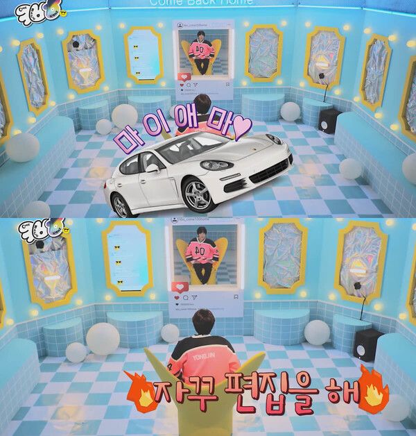 사진=네이버TV '컴백홈 스핀오프' (유재석이 자신의 차량을 소개하고 있다)