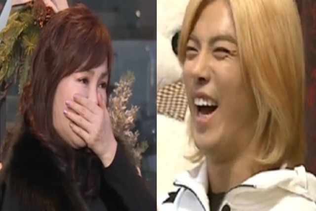 ▲왼쪽 강남어머니 권명숙 오른쪽 방송인 강남 (사진 포토뉴스)