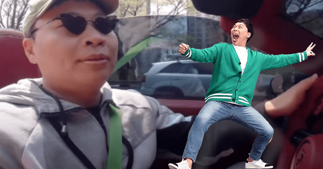 ▲포르쉐 911 타는 이상준 (사진 =포토뉴스)