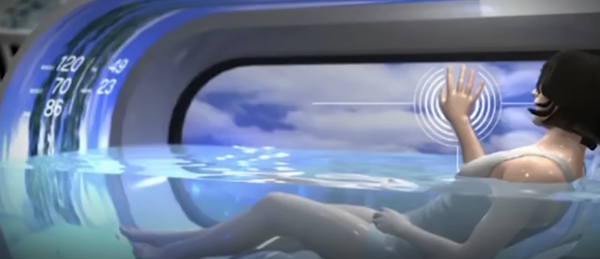 인간 목욕 캡슐 사진=엠빅뉴스