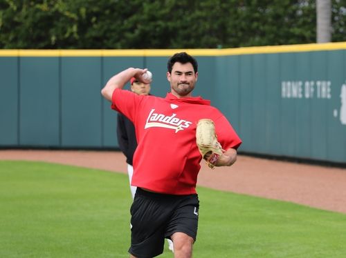 SSG 스프링캠프에 합류한 미치 화이트[SSG 랜더스 제공. 재판매 및 DB금지] / 사진 = 연합뉴스