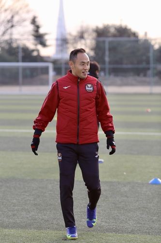 GS챔피언스파크에서 처음 훈련하는 문선민[FC서울 제공. 재판매 및 DB 금지] / 사진 = 연합뉴스