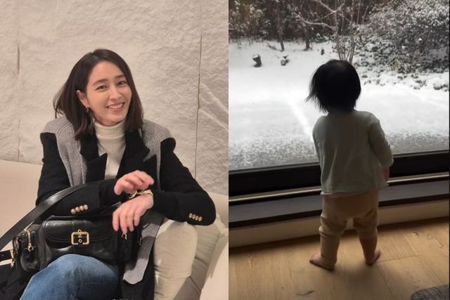 이민정과 딸. (사진=이민정 인스타그램 캡처) 2025.01.31.&nbsp; *재판매 및 DB 금지 / 사진 = 뉴시스