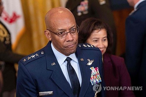 찰스 브라운 전 합참의장[AFP 연합뉴스 자료사진] / 사진 = 연합뉴스