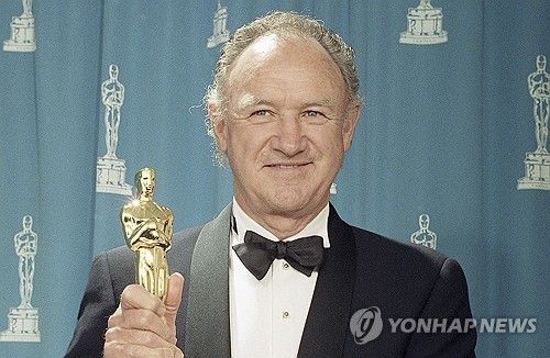 1993년 아카데미 남우조연상 수상한 진 해크먼[AP=연합뉴스 자료사진] / 사진 = 연합뉴스