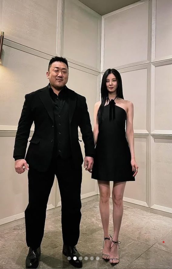 마동석, 서현. (사진=서현 인스타그램 캡처) 2025.04.05. *재판매 및 DB 금지 / 사진 = 뉴시스