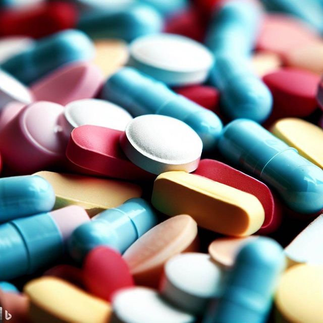 알약 무더기(기사 내용을 바탕으로 생성한 Ai 자료사진)