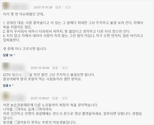 온라인 커뮤니티 캡처