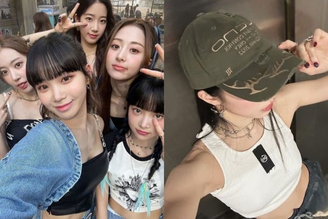 르세라핌 인스타그램/카즈하 인스타그램