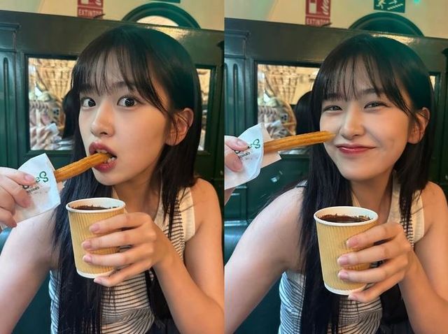 출처:안유진 SNS