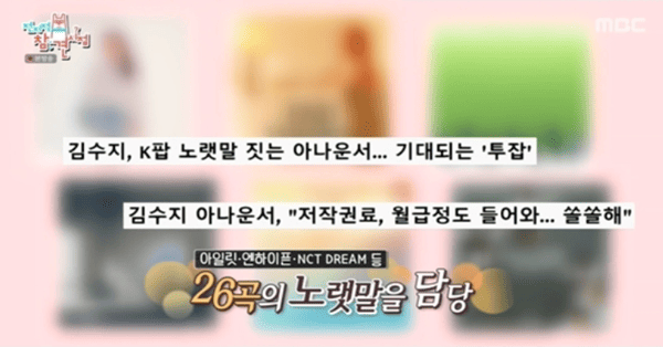 MBC '전지적 참견 시점'