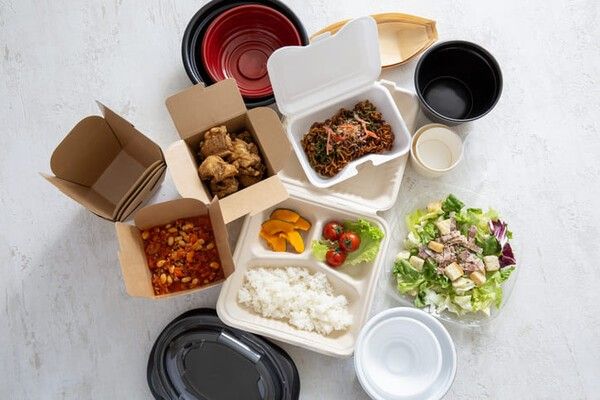 ⓒ게티이미지뱅크(플라스틱 음식 배달용기)