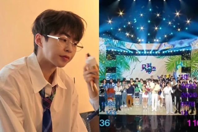 시우민 인스타그램/KBS2 '뮤직뱅크'