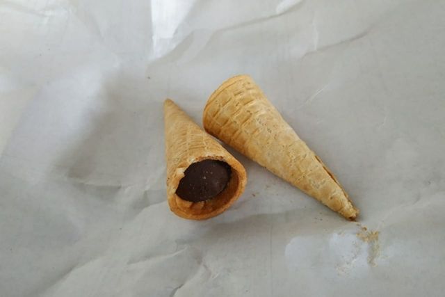 ⓒ게티이미지뱅크(콘 아이스크림 끝 초코)