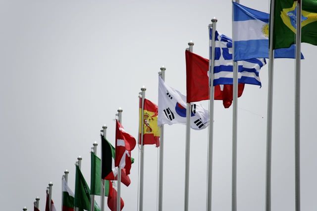 ⓒ게티이미지뱅크(세계 국기)