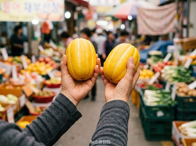 참외 고르는 방법 / 사진=뉴스클립