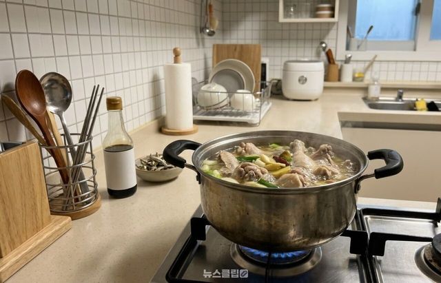 복날 닭고기 / 기사 이해를 돕기 위한 AI 이미지