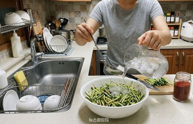 오이냉국 / 기사 이해를 돕기 위한 AI 이미지
