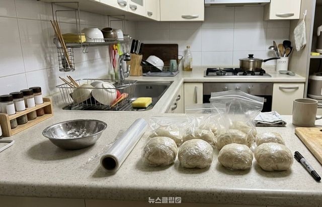 수제비 반죽 휴지 / 기사 이해를 돕기 위한 AI 이미지