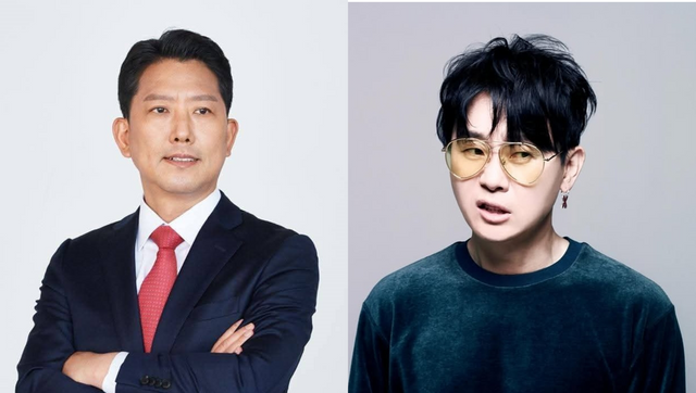 김장호 구미시장과 가수 이승환. ⓒ김 시장 페이스북, 이승환 인스타그램 캡처