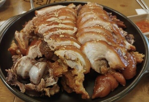 기사와 관련없는 족발 사진