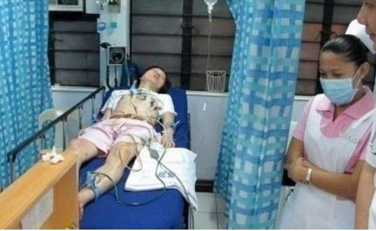 신정환 뎅기열이라고 주장한 심전도 검사 사진