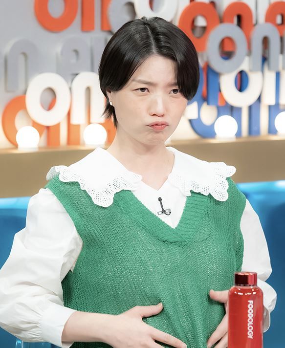 임신중인 개그우먼 안영미 사진