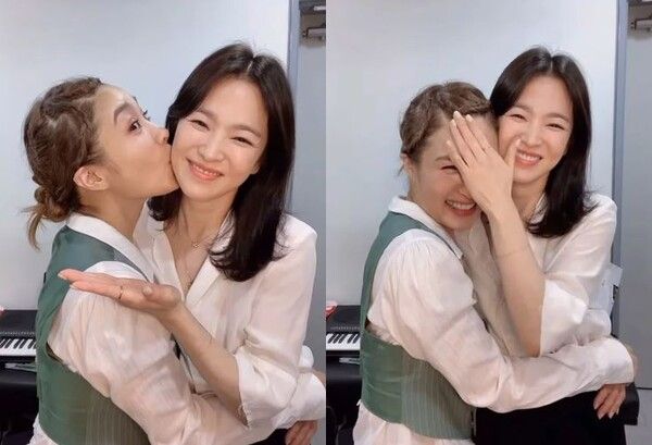 옥주현, 송혜교 / 사진 = 인스타그램&nbsp;