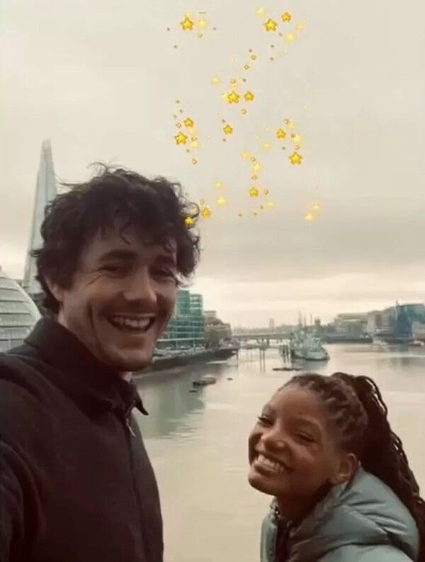 인어공주 왕자 실사 (조나 하우어 킹, 할리 베일리) / 사진=할리베일리 인스타그램