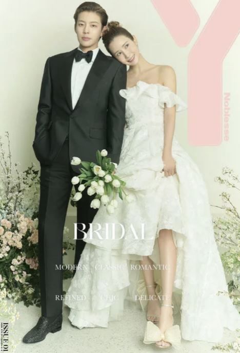 가수 세븐과 배우 이다해의 웨딩화보&nbsp;
