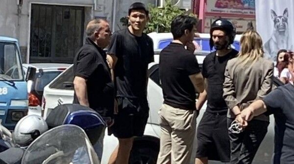 사고 수습중인 김민재