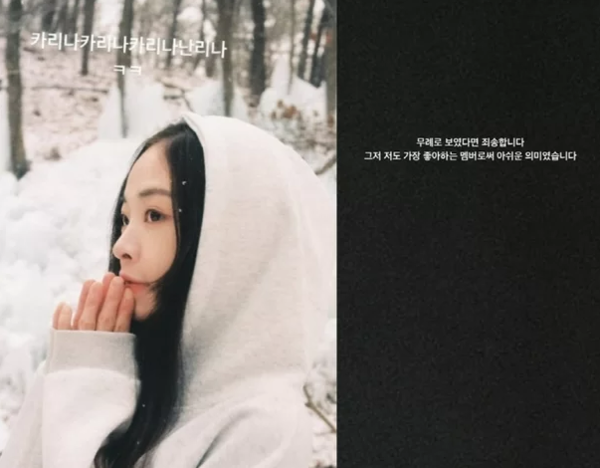 사진 / 진이 인스타그램