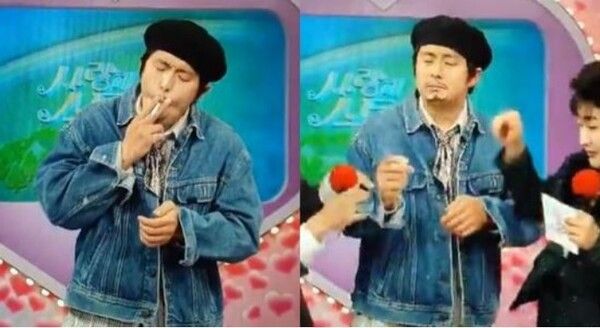 기안84 담배 논란 SNL 흡연