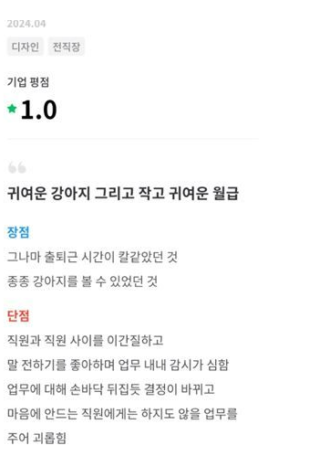 잡플래닛 리뷰 / 사진 = 온라인 커뮤니티