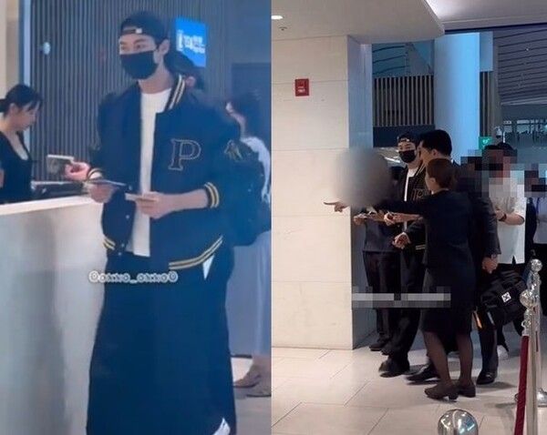 변우석 경호원 영상 논란