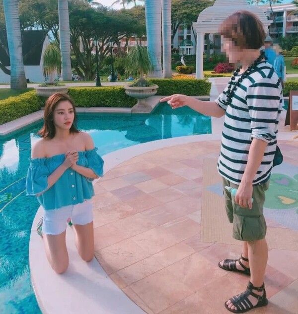 손담비 스태프 머리채 갑질 논란 박나래