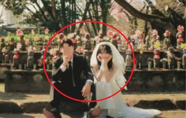 최준희 웨딩사진 장소 논란 일본 웨딩화보 촬영