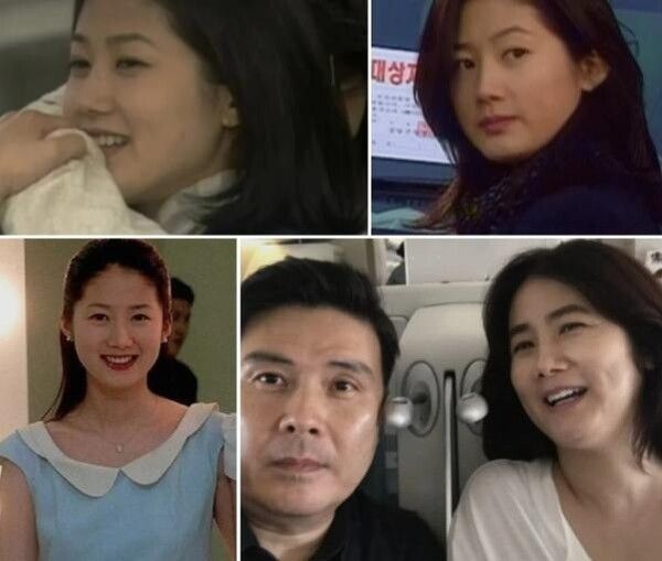 심은하 비행기 최근 모습 근황 남편 셀카 나이