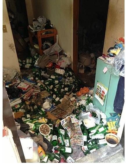 어느 알콜중독자의 고독사