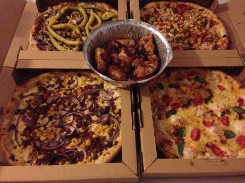 독일의 흔한 피자 만원어치