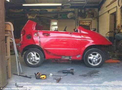 영국으로 간 빨간 마티즈의 최후