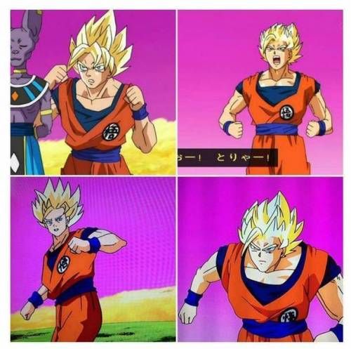 현재 욕 많이 먹고 있는 드래곤볼 슈퍼 작화가