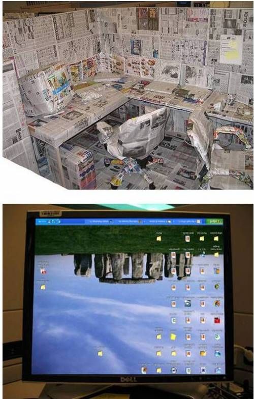 하드코어 사무실 장난