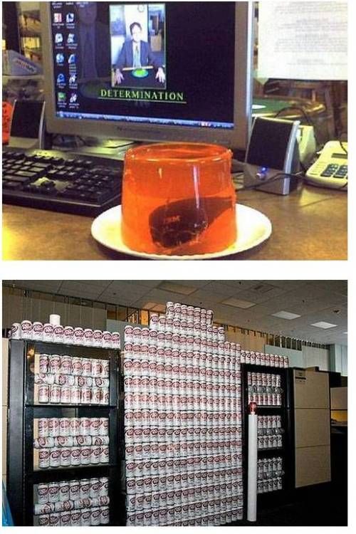 하드코어 사무실 장난