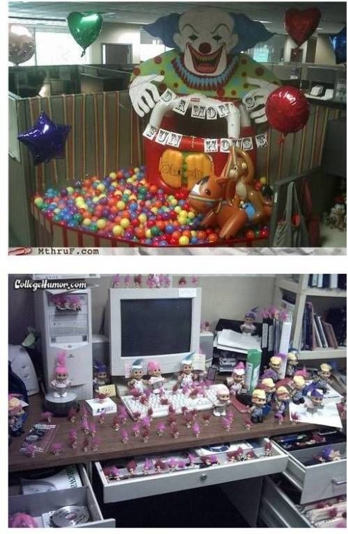 하드코어 사무실 장난