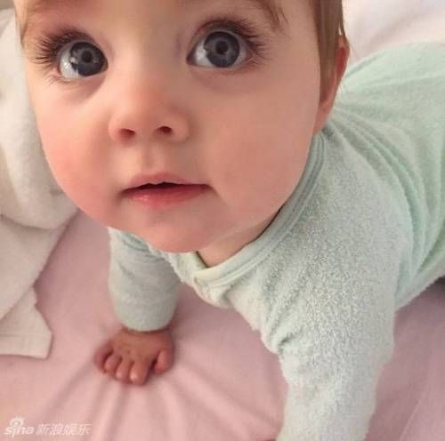 이집트 아기의 속눈썹