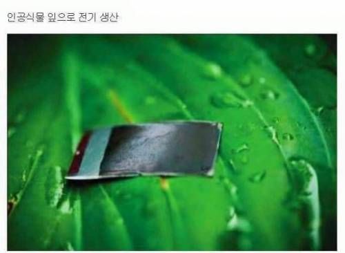 현재 우리 인류의 기술 수준