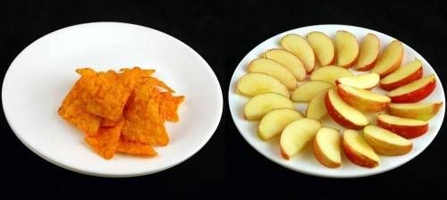 200칼로리 극과극 비교