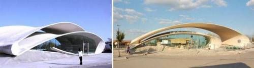 특이한 버스정류장