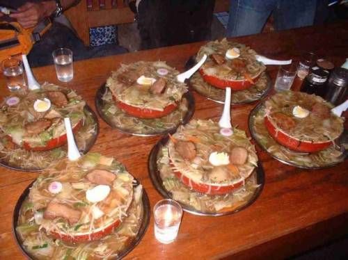 열도의 명물 라면